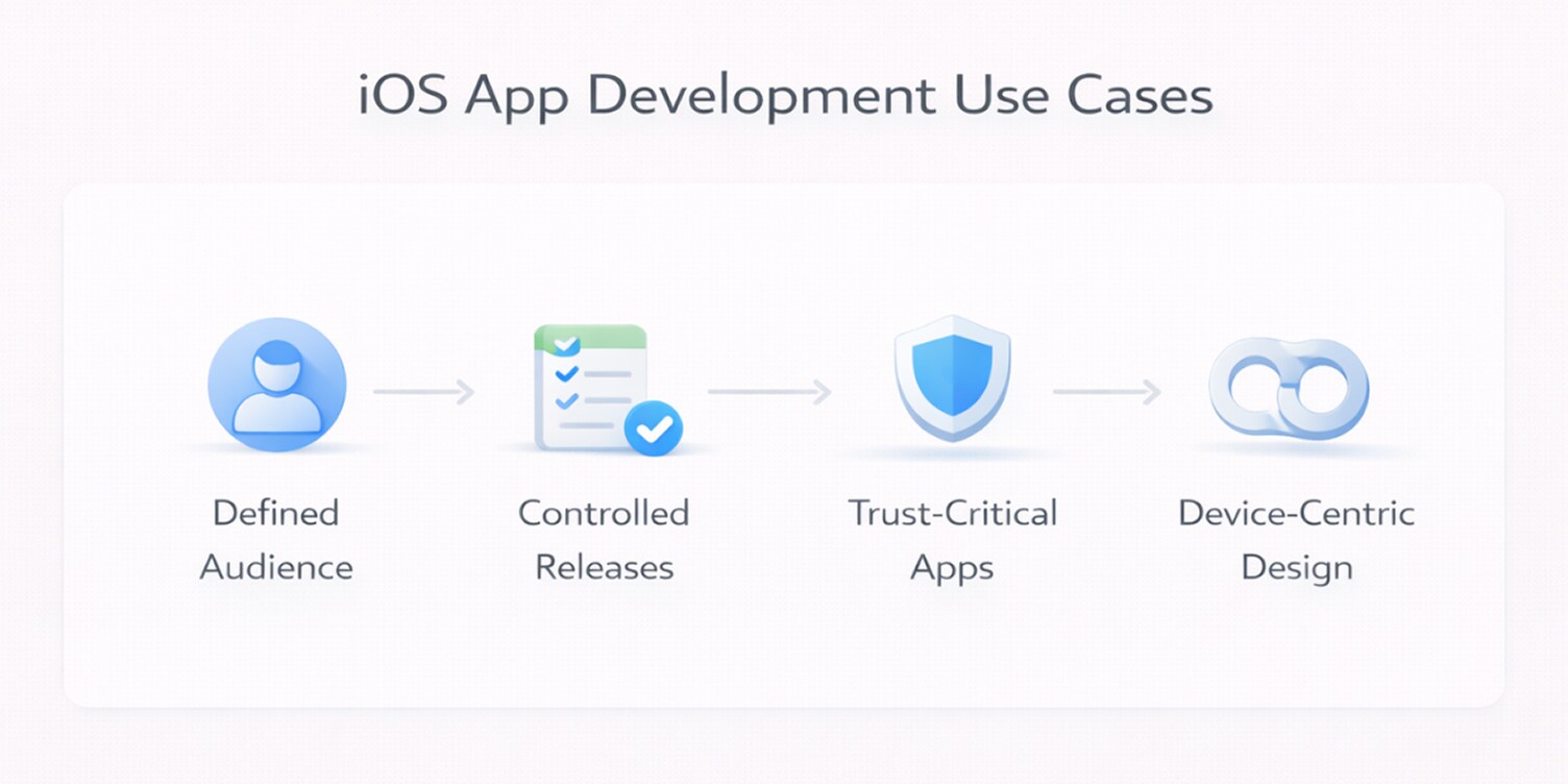 A snapshot of ios app development use cases